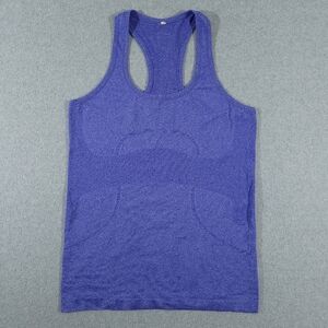 Lululemon Swiftly Tech Tank Top Womens Size 8 Purple Racerback Workout Gym